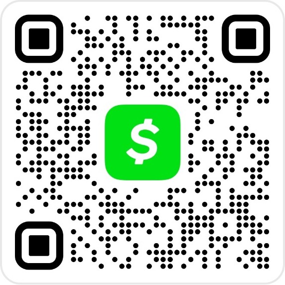 Cash App payment QR code
